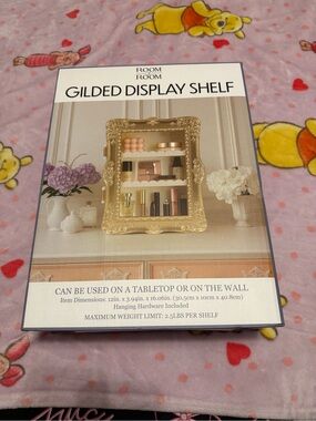 Room Room Gilded Display Shelf - Gold